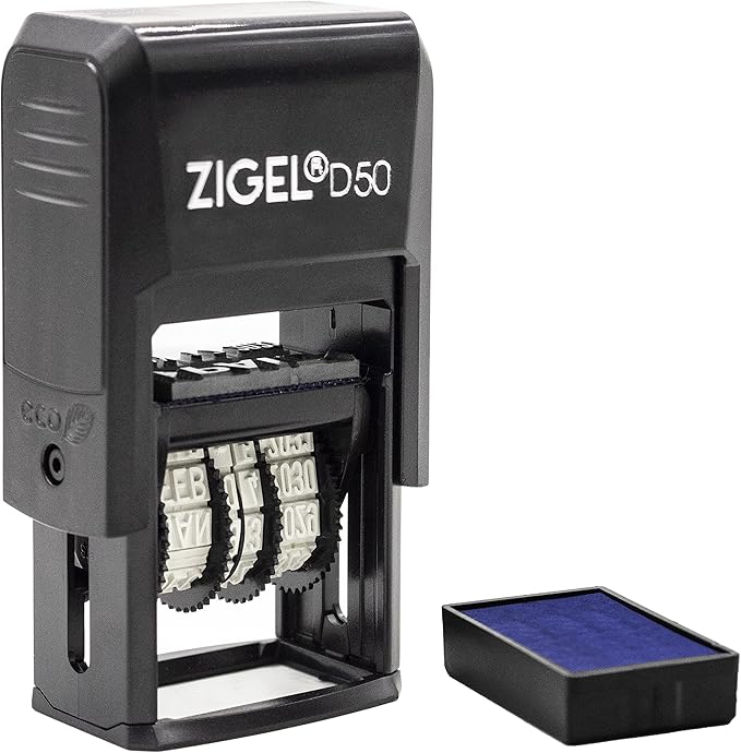 ZIGEL D50 Date Stamp with FAXED - Image 3