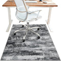 Office Chair Mat for Hardwood Tile Floor, Abstract 36"X 48" Desk Mats for by BESBLEE