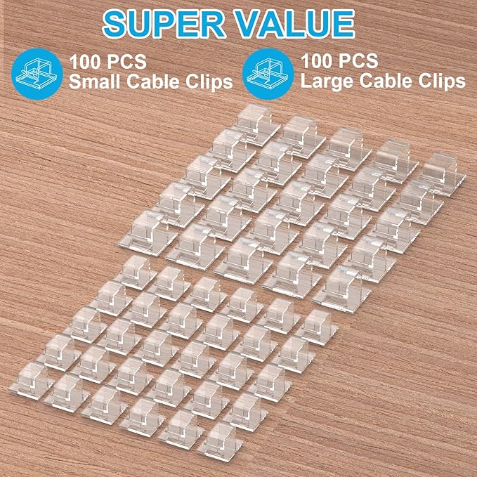 TidyHelper 200 PCS Hooks for Outdoor String Lights, Christmas Light Clips - Image 2
