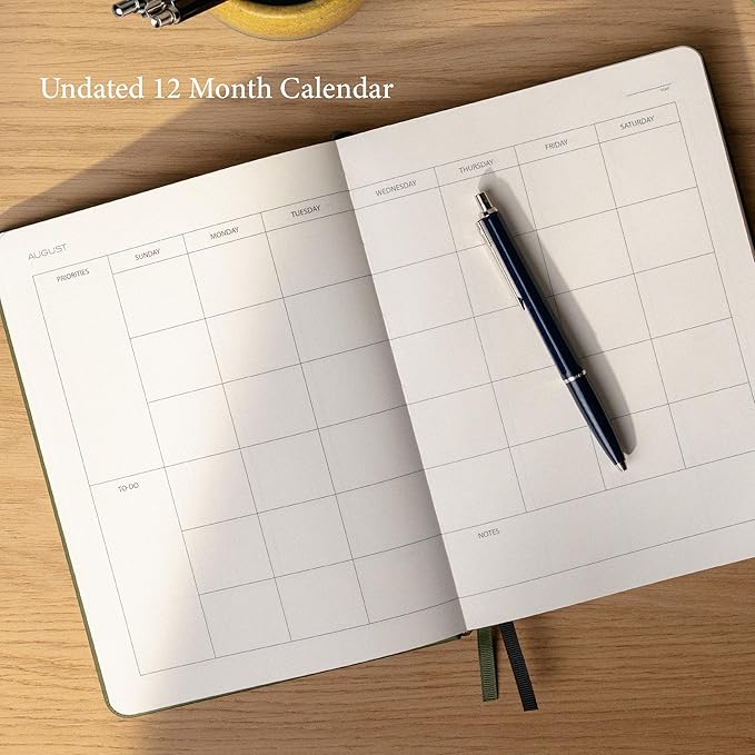 Anecdote 2026 Planner: 52 Week Daily Planner, Monthly & Weekly Workflow - Image 5