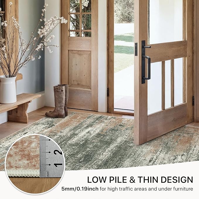 GENIMO 8x10 Area Rugs, Modern Living Room Rugs, Large Machine Washable Rug - Image 6