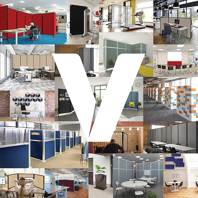 Versare Hush Panel Cubicle Kit | Workstation Partition Walls | Sound Dampening - Image 7