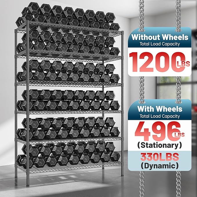 Romorgniz 82" H X45 W X18 D Storage Shelves - Image 5