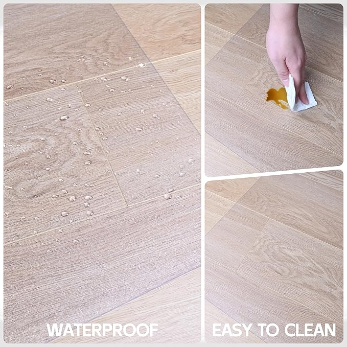 HOMEK Office Chair Mat for Hardwood Floor, Easy Glide, Protects Hard Surfaces - Image 6