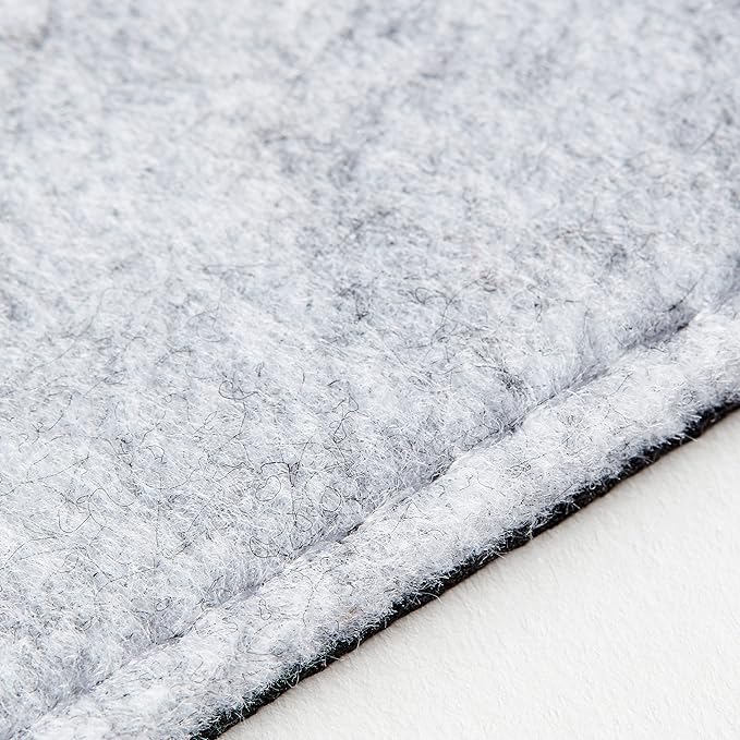 Wolvende Premium Felt Desk Mat | Small 12" x 27.5" | Multifunctional Desk Pad - Image 5