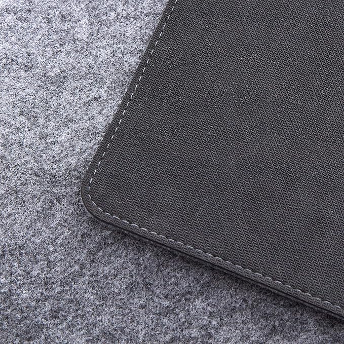 Wolvende Premium Felt Desk Mat | Large 15.75" x 36" | Multifunctional Desk Pad - Image 5