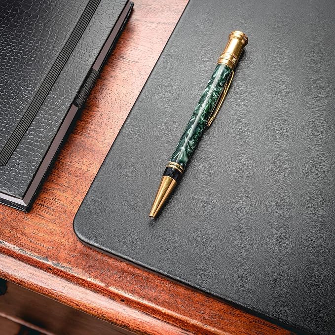 Black Leatherette 22" x 14" Conference Pad - Image 5